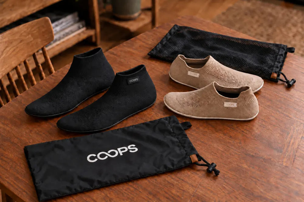 COOPS High Tops and Low Tops arranged as gifts.