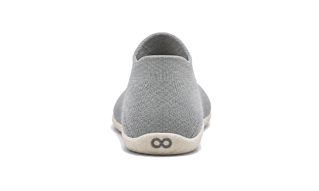 COOPS Low Top in Ash Gray, back view
