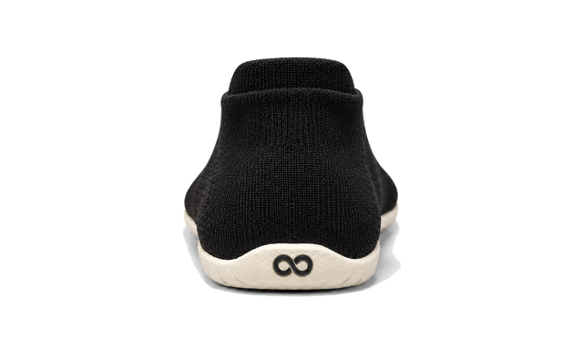 COOPS Low Top in Black, back view