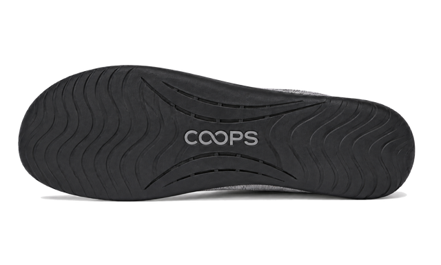 COOPS High Top in Ash Gray, outsole