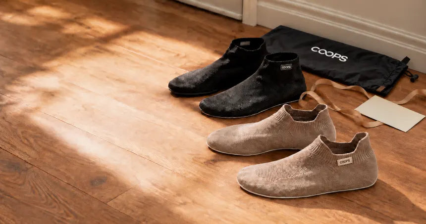 COOPS comfortable slippers ready to give as a gift
